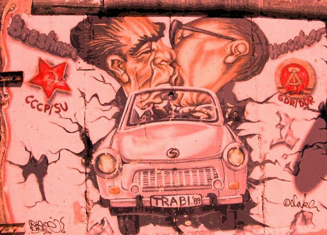 Murales sul Muro di Berlino 